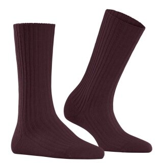 Falke Daily Sock Cosy Wool Boot (comfortable wearing experience) bordeaux Ladies - 1 pair