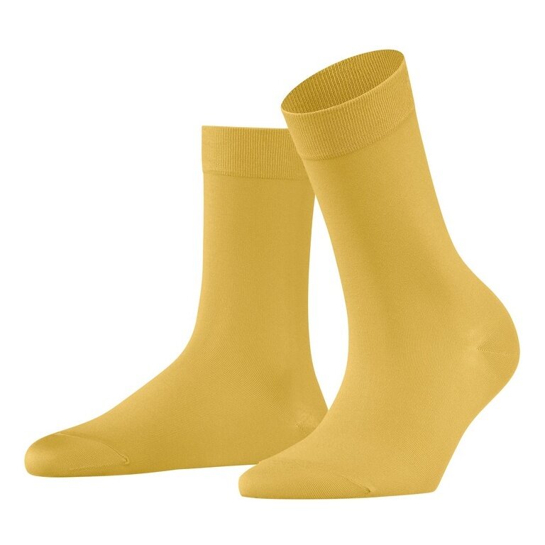Falke Day Sock Cotton Touch New (sustainable cotton) yellow Women - 1 Pair