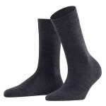Falke Day Sock Sensitive Berlin (skin-friendly cotton) anthracite grey Women - 1 Pair