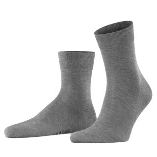 Falke Tiago Day Sock (sustainable cotton) Short Socks grey Men - 1 Pair