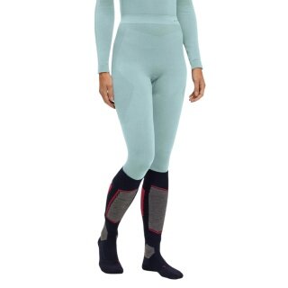 Falke Under Tights Tight Warm (perfect moisture and temperature regulation) long light green ladies