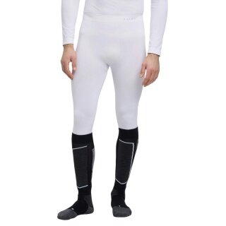 Falke Base Layer Tights Warm (perfect moisture and temperature regulation) long white men's