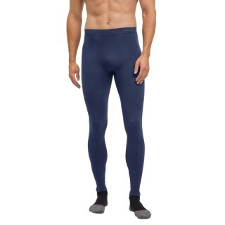 Falke Base Layer Tights Warm (perfect moisture and temperature regulation) long blue men's