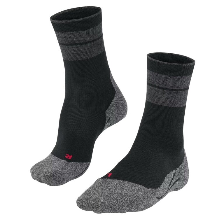 Falke Trekkingsocke Crew TK Stabilizing (Merino Wool Mix) black Men - 1 Pair