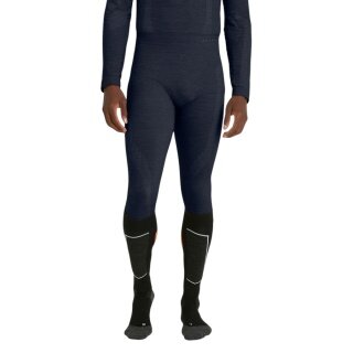 Falke Base Layer Tights Wool-Tech (excellent moisture management) long underwear space blue men's