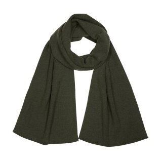 Falke winter scarf (fine merino wool) dark green 170cm x 30cm - 1 piece