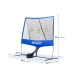 Fast Track Tennis Ball Machine (Net, 12 Balls)