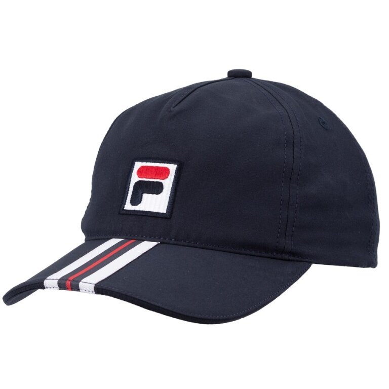Fila Baseball Cap Bobby Stripes (100% Polyester) dark blue - 1 piece