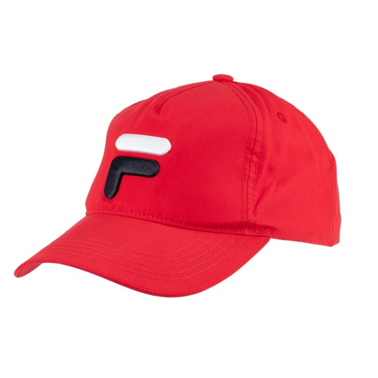 Fila Baseball Cap Max (100% Polyester) red - 1 piece