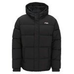 Fila Brensheim padded jacket (lined, with hood) black men's