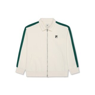 Fila Leisure Sports Jacket Como Polo Jacket Full Zip - white Men's