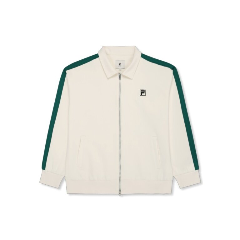 Fila Leisure Sports Jacket Como Polo Jacket Full Zip - white Men's
