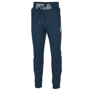 Fila Jogging Pants Sweatpants Leo (elastic waistband with drawstring) long peacoat blue Men