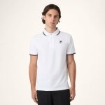 Fila Leisure Polo Biella Regular Tipped (Cotton) White Men's