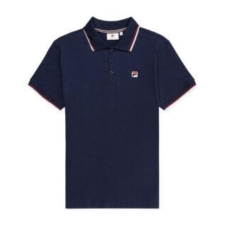 Fila Leisure Polo Biella Regular Tipped (Cotton) navy blue Men's