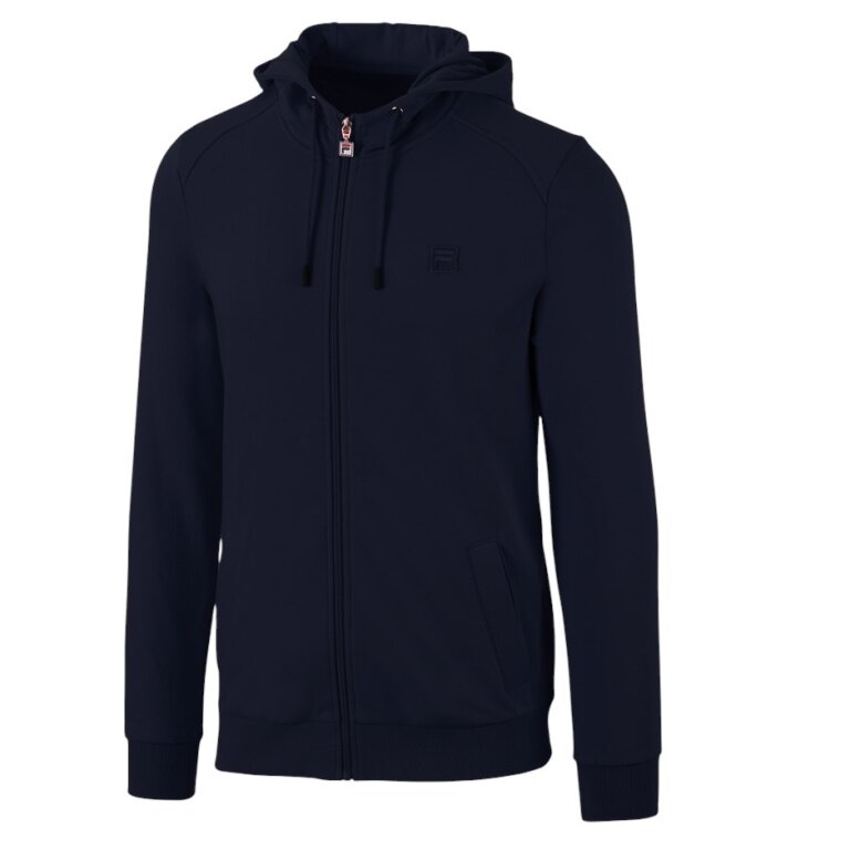 Fila Hooded Jacket Robin Full Zip (Sweat Jacket, Cotton) Navy Blue Men's