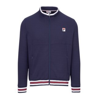 Fila Sports Jacket Aron Classic Retro Look Navy Blue Men's