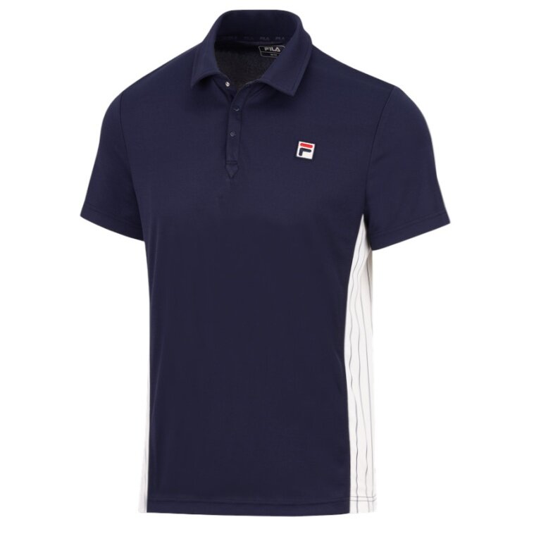 Fila Tennis Polo Piero navy blue/white men's