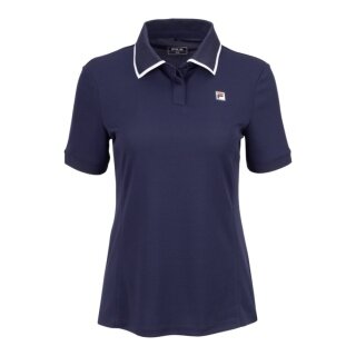 Fila Tennis Polo Zadina (rec. Polyester, quick-drying) navy blue ladies
