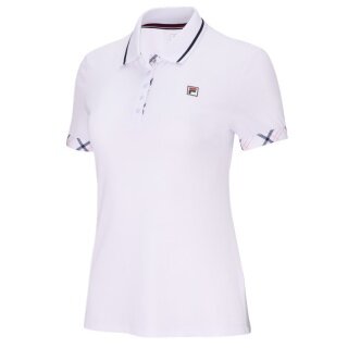Fila Tennis Polo Zea White Ladies