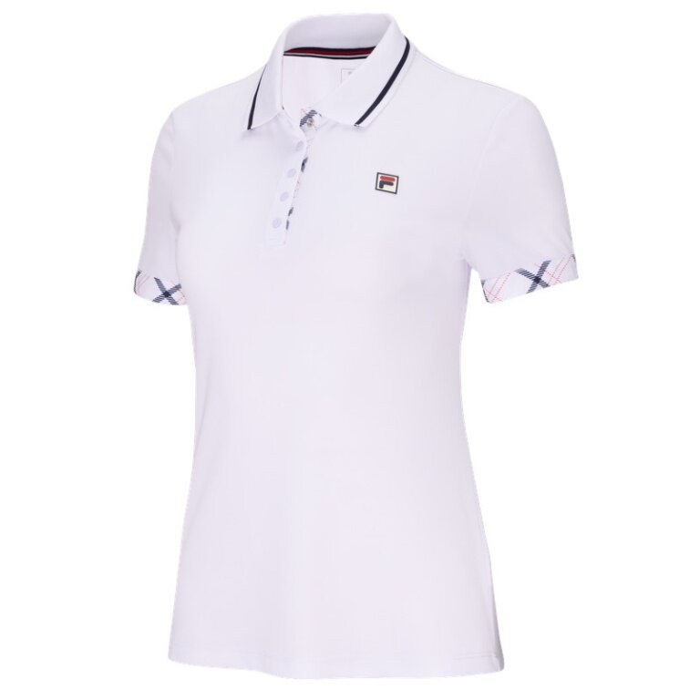 Fila Tennis Polo Zea White Ladies