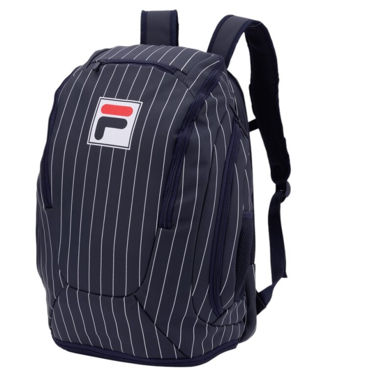 Fila Tennis Rucksack Heritage (main, racket and shoe compartment) navy blue