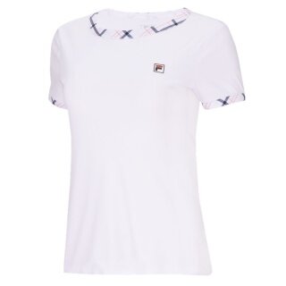 Fila Tennis Shirt Yamila (comfortable fit) white ladies