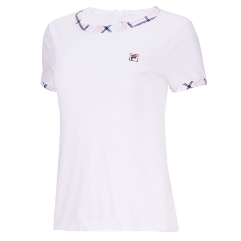 Fila Tennis Shirt Yamila (comfortable fit) white ladies