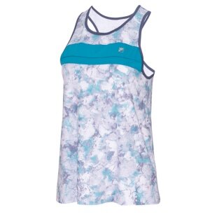 Fila Tennis Tank Top Elva (wide Racerback) white/multicoloured Ladies