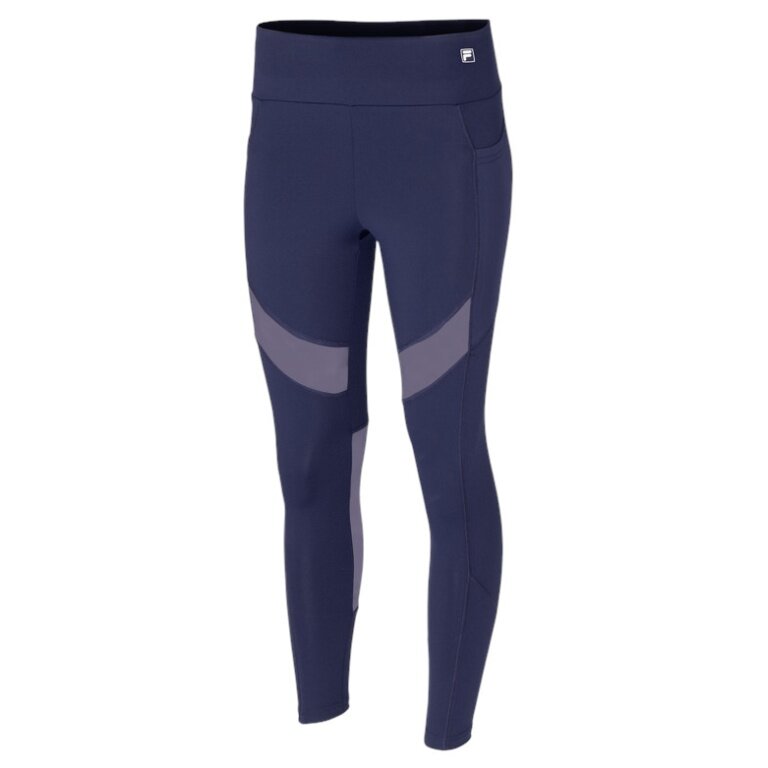 Fila Tennis Tights Larea (fitted) long navy blue ladies