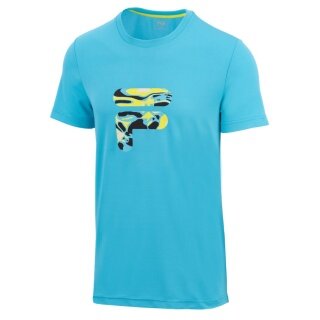 Fila Tennis T-Shirt Caleb (100% Polyester) blue Boys