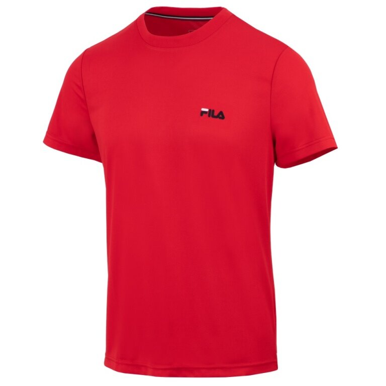Fila Tennis T-shirt Logo Small 2 Red Men