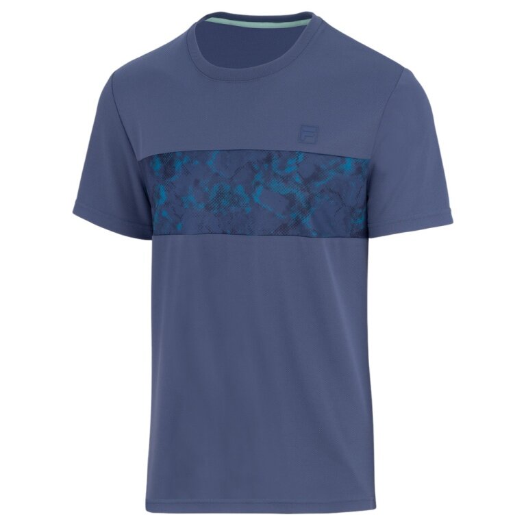 Fila Tennis T-shirt Cailan (100% recycled Polyester) indigo blue Men's