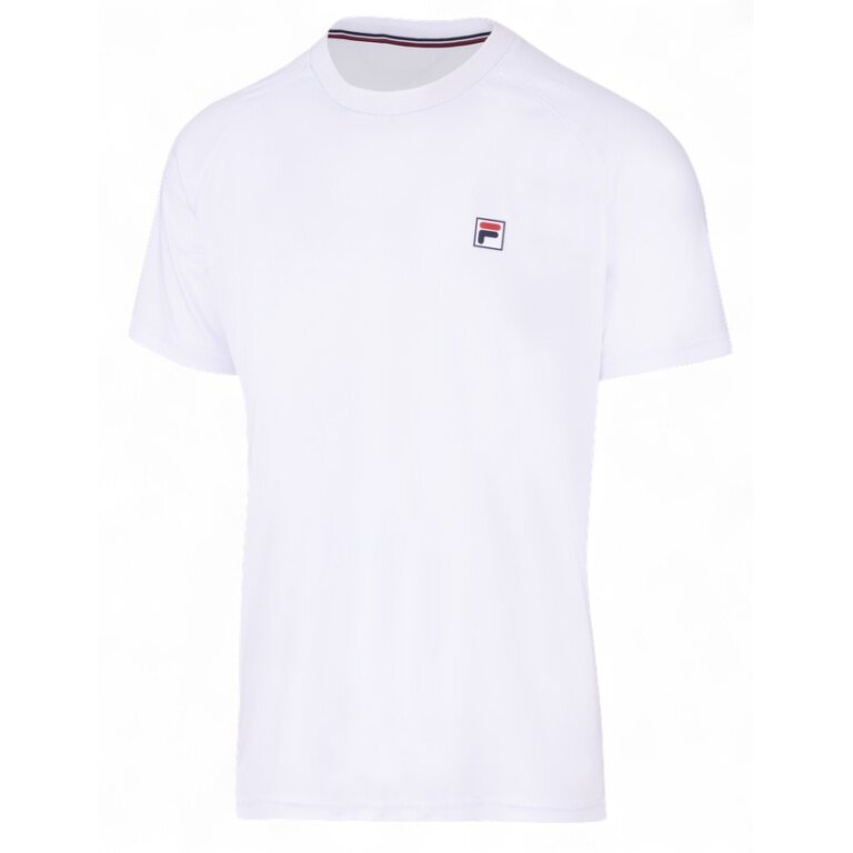 Fila Tennis T-shirt Holger (100% Polyester) white Men's