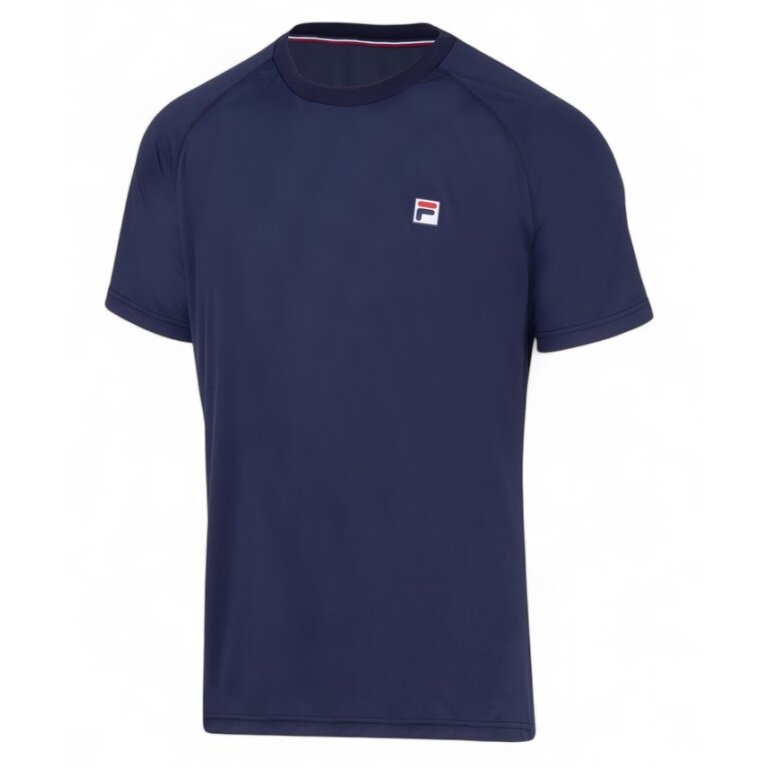 Fila Tennis T-shirt Holger (100% Polyester) navy blue Men's