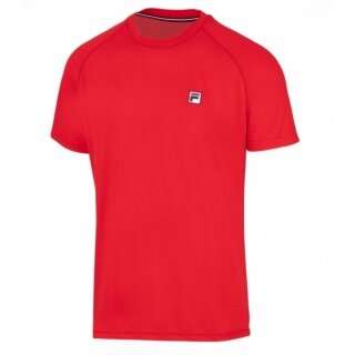 Fila Tennis T-shirt Holger (100% Polyester) red Men's