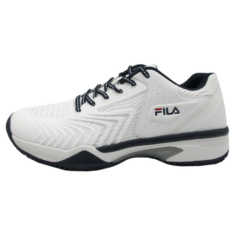 Fila Tennis Shoes Sabbia Lite III Clay/Sand Court White/Navy Blue Men's