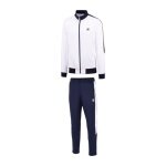Fila Tennis Tracksuit Manuel (Jacket + Trousers, 100% Polyester) white/navy Men's