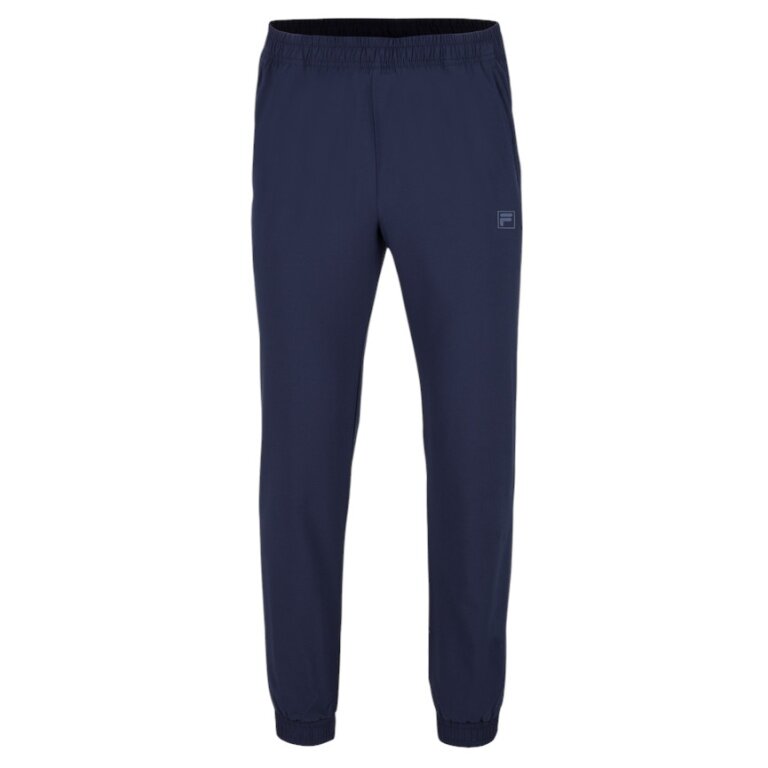 Fila Tennis Trousers Pant Westley (elastic waistband with drawstring) long navy blue men's