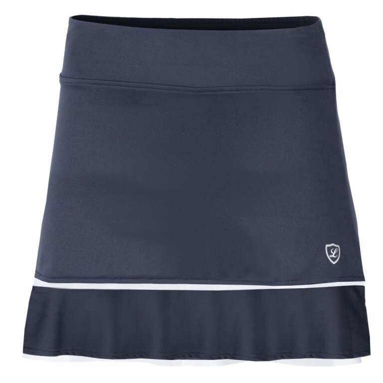 Limited Sports Tennis Skort Flounce (100% Polyester) navy blue Ladies
