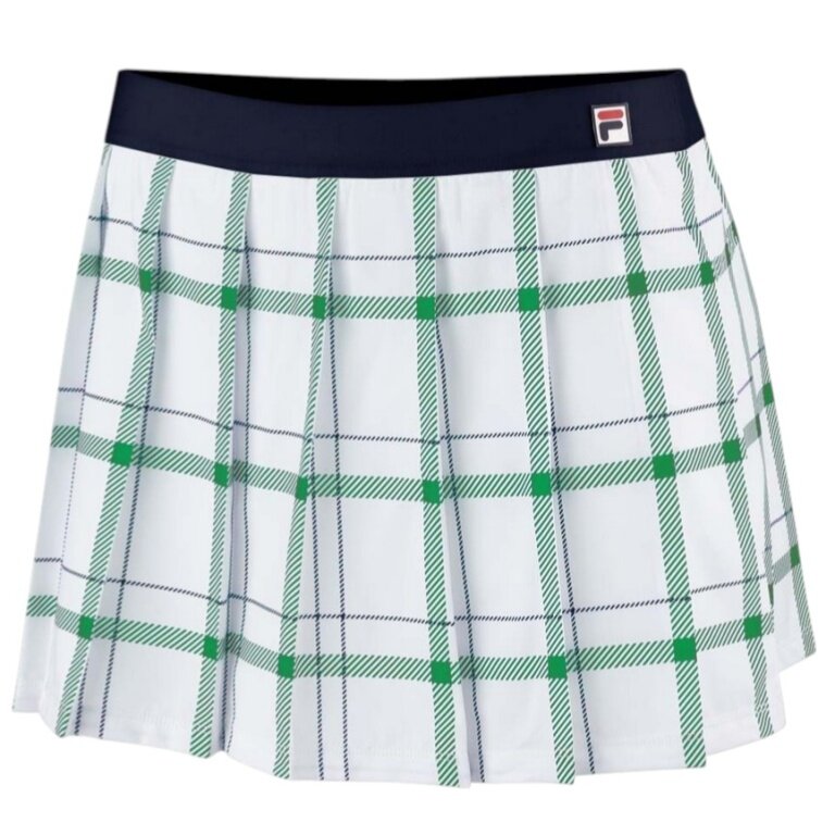 Fila Tennis Skirt Liv (100% Polyester) white/green ladies