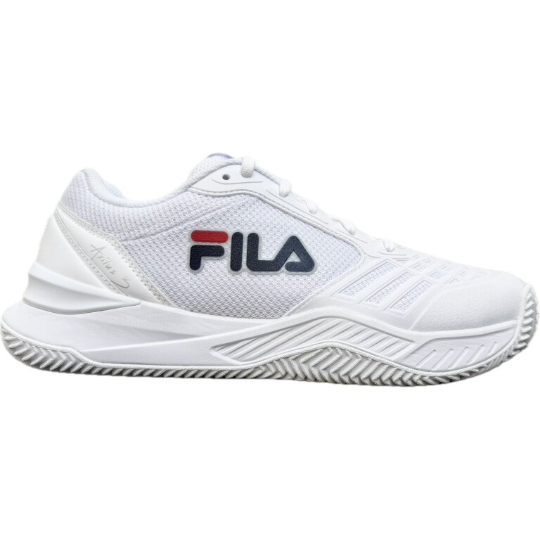 Fila Tennis Shoes Axilus 3 Clay/Sand Court White Men's