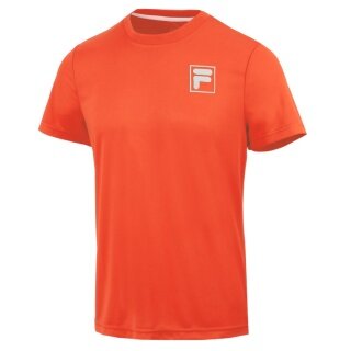 Fila Tennis T-shirt Tommaso (100% Polyester) orange men's