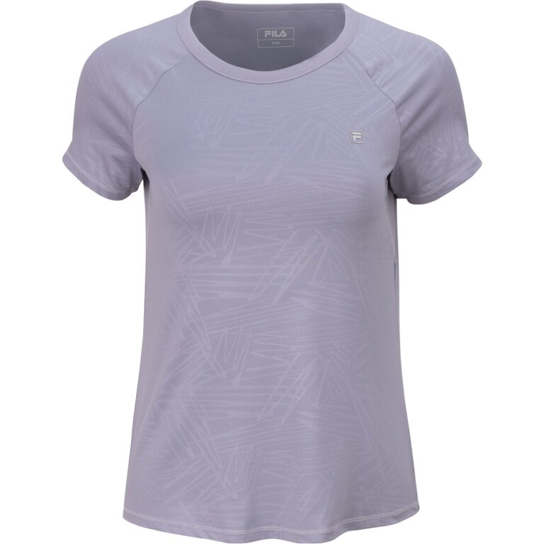 Fila Tennis Shirt Hailee (comfortable to wear) lavender ladies