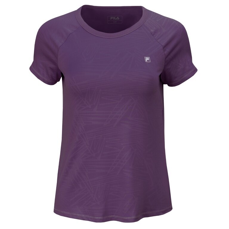 Fila Tennis Shirt Hailee (comfortable fit) violet ladies