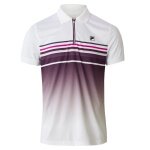 Fila Tennis Polo Diego (rec. Polyester) white/purple men's