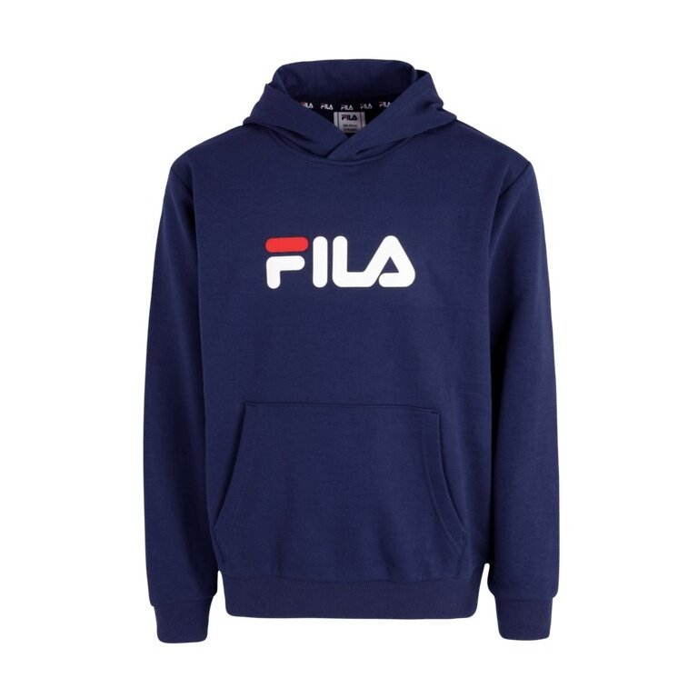 Fila Hooded Sweatshirt Sande Classic Logo Hoody (Cotton) navy blue Kids