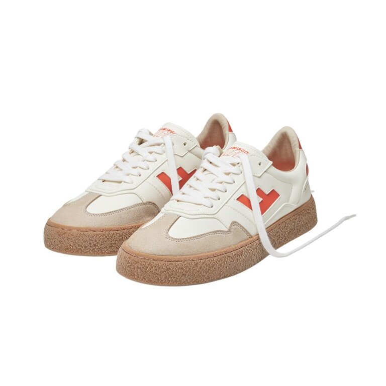 Flamingos Life Sneaker Burela Bold - cream white/papaya