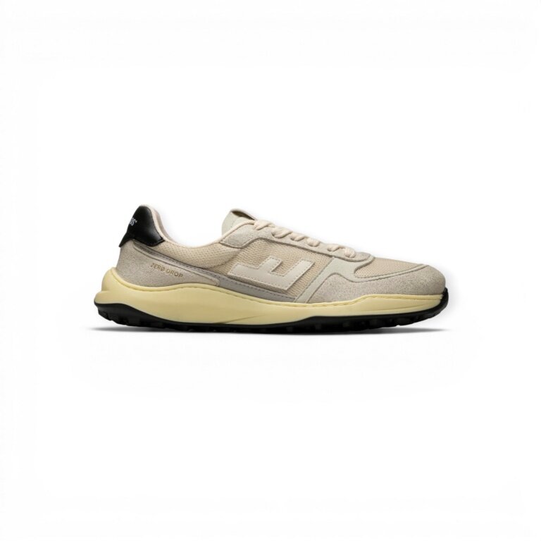 Flamingos Life Minimal Sneaker Zero Drop Ivory Black - beige/black