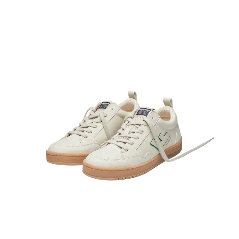 Flamingos Life Sneaker Roland V10 - cream white/green
